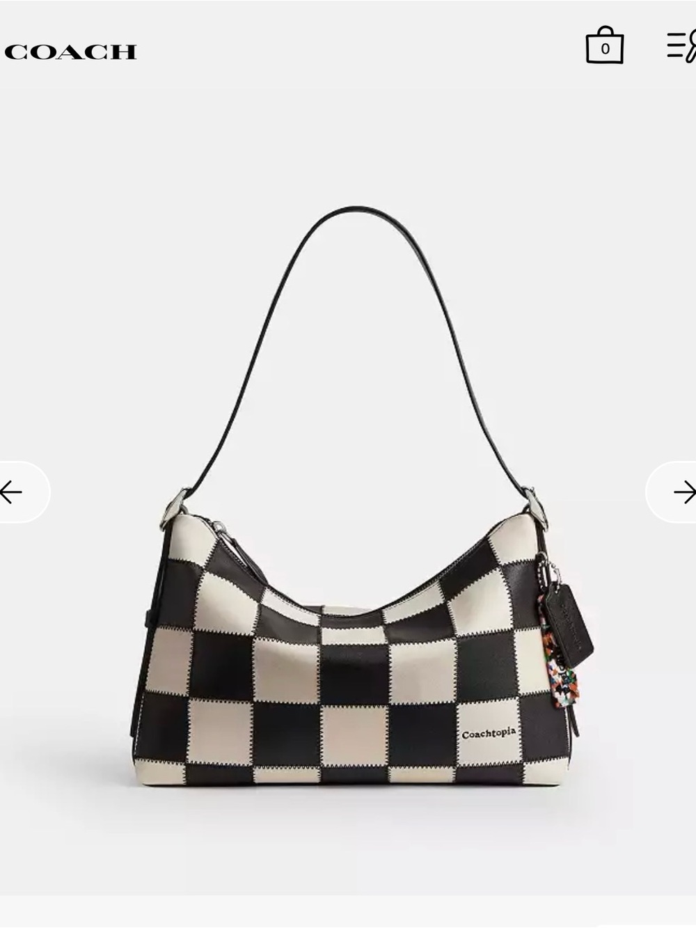 Coachtopia alter/ego slouchy shoulder bag NWT original coachtopia box